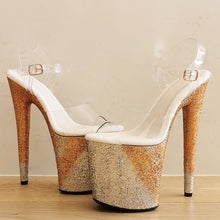Load image into Gallery viewer, 8&quot; Pole Heels - Glitter
