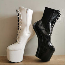Load image into Gallery viewer, 8&quot; Heelless Ankle Boots
