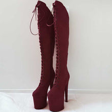 Load image into Gallery viewer, 8&quot; Knee High - Just Suede
