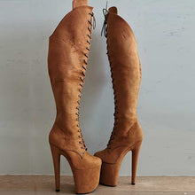 Load image into Gallery viewer, 8&quot; Knee High - Just Suede
