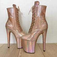 Load image into Gallery viewer, 8&quot; Ankle Boots - SS Holo Print
